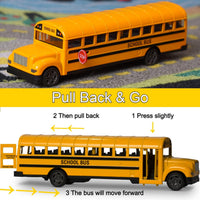 ArtCreativity Yellow School Bus Toy for Kids - image 2