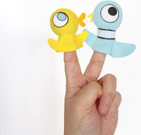 YOTTOY Mo Willems Collection - Pigeon & Duckling Finger Puppets - image 4