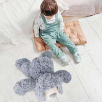 WEIGEDU floppy stuffed dog plush, 20 inch brown puppy with soft plush fur - view 20