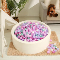 Realhaha Ball Pit Balls Star Shapes Plasticballs for Ballpit Playpen – Fun for Kids & Family - Purple / 50 - image 4