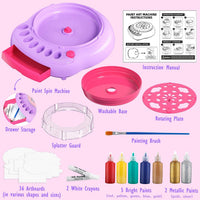 Spin Art Machine for Kids - Purple - image 3