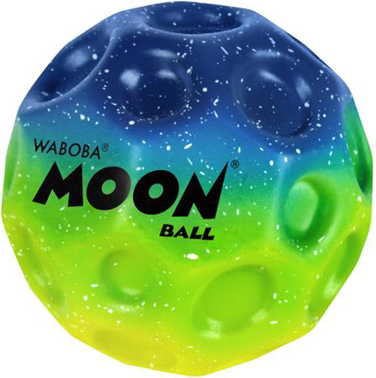 Waboba Moon Ball Gradient, Hyper Bouncy – Fun for Kids & Family - Undersea