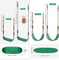 BeneLabel green A-frame middle swing set bracket made of powder coated steel - view 17