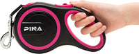 Retractable Dog Leash, 26ft Dog Leash for Small Medium Large Dogs Up to 110lbs, 360° Tangle-Free - 10 ft / Black Pink - image 4