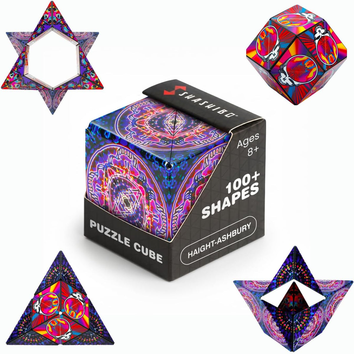 Shashibo Star Trek Magnetic Puzzle Cube - Haight Ashbury / Grateful Dead