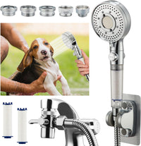 Shower Head Hose Sink Tub Faucet Attachment - White