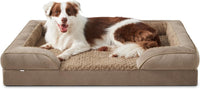 Orthopedic Dog Beds Large Sized - Brown / L (35"x 25"x 6.5")