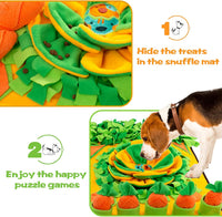 Pet Snuffle Mat for Dogs Sniff Mat Nosework Feeding Mat Slow Feeder - 31''x19'' - image 2