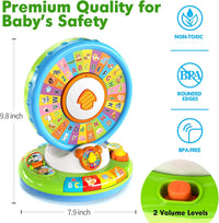 Duchong Learning Toy for Kids 1 2 3 Year Old Boys Girls - Multicolor - image 2