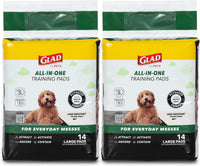 Glad for Pets, Activated Carbon Disposable, Dog Pee Pads - Large / 28