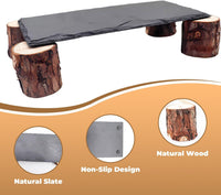 Bearded Dragon Basking Platform - Black / Small - image 4