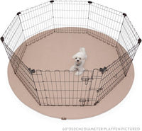 Paw Inspired Round Washable Pee Pads for Dogs - 72" (1 pack) - image 4