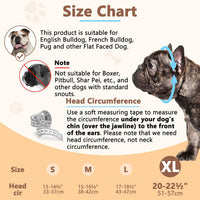 English Bulldog Muzzle, Soft Short Snout Dog Muzzle Stops Biting – Essentials for Dogs - Khaki / XL（Head 20-22½"） - image 3
