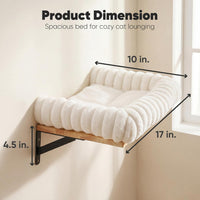 FUKUMARU Cat Wall Shelves, Sisal Mat - White / 1 Pack - image 3