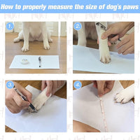 BEAUTYZOO Anti-Slip Dog Socks,Dog Shoes for Hot/Cold Pavement,Paw Protectors with Grips 3 Pairs for Puppy Small Medium Large Senior Old Dogs,Dog Socks to Prevent Licking and Hardwood Floor Protection