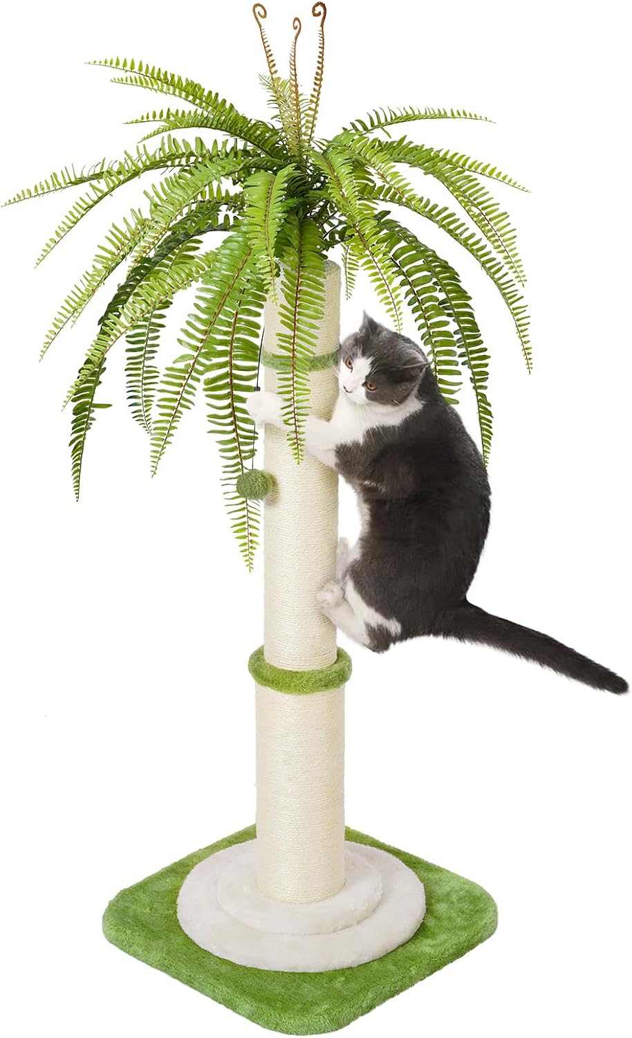 42" Tall Palm Tree Cat Scratching Post