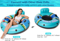 Jasonwell Inflatable River Tube Float - X-Large / Cyan - image 2