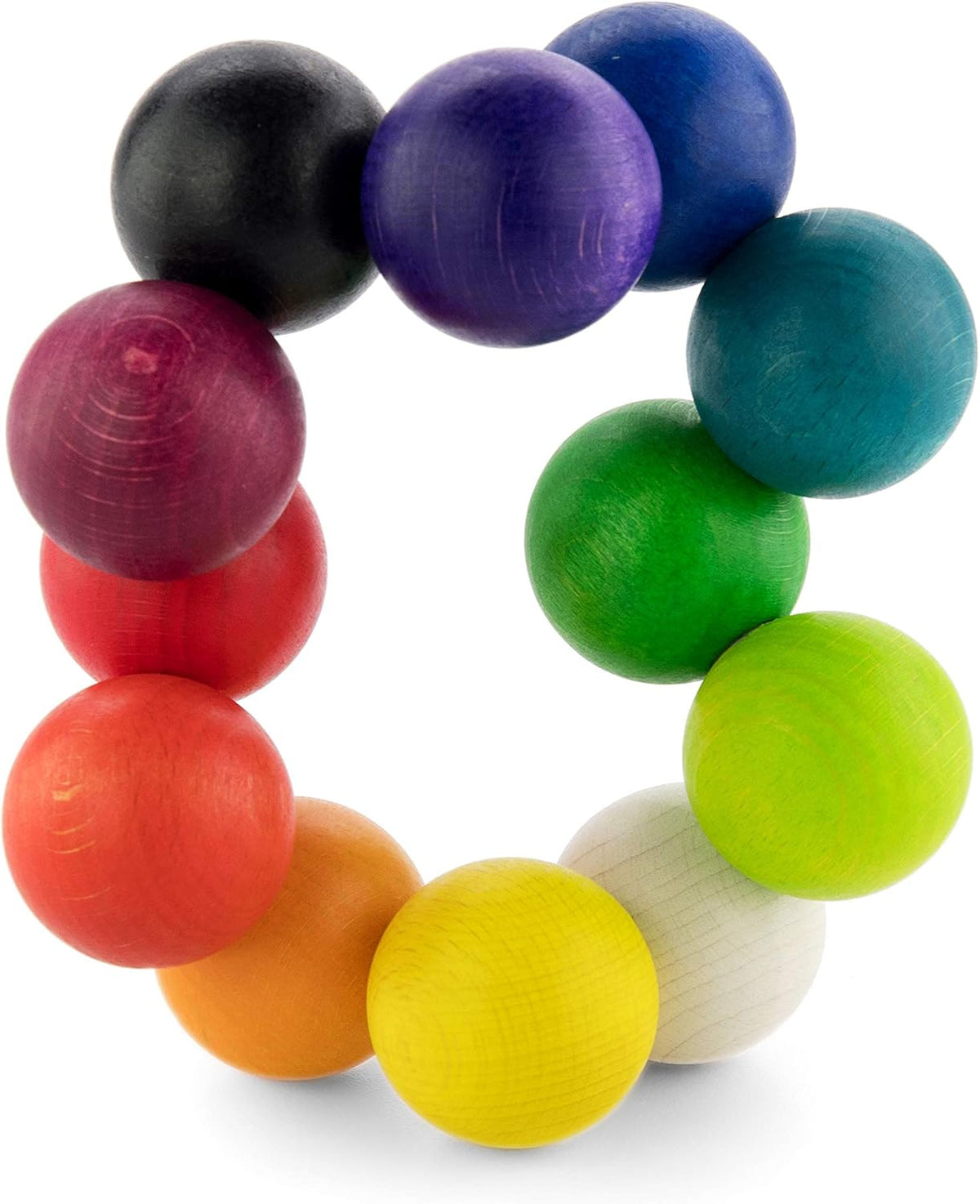 PLAYABLE ART Ball, The Original Wooden Fidget Art Toy Decor - Spectrum 12