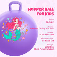 ZOOJOY 18 inch blue dinosaur hopper ball for kids with handle - view 23