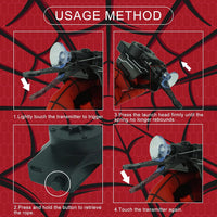 HNCSFW Spider Silk Launcher for Kids, Web Shooters - (Black - image 3