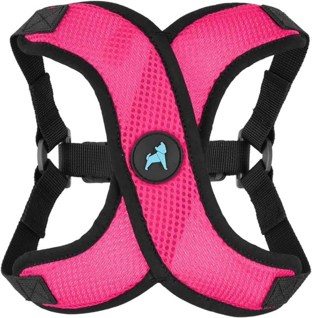 Gooby Comfort X Step-in Lite Harness, Choke-Free - Large (19-22") / Flamingo Pink