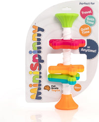 Fat Brain Toys MiniSpinny Travel-Friendly Spinning Textured Sensory - image 2