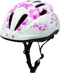 BeBeFun girls bike helmet in pink with 12 air vents and adjustable fit knob, ages 3 to 10 - view 9