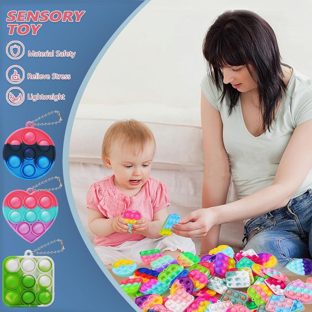 57PCS Party Favors for Kids - mixed-57 - image 4