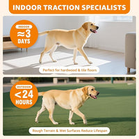 Paw Pads for Dogs Traction for Senior Dogs - Non Slip Sticky Dog Paw Grip Pads Covers, Anti-Slip Adhesive Dog Paw Pads for Slippery Hardwood Floors to Prevent Slipping While Walking Running