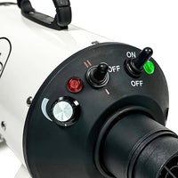 Flying Pig High Velocity Dog Pet Grooming Dryer w/Heater (Flying One, White w/Black Logo)