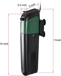 Internal Green Water Killer Aquarium Filter Tank U-V Pump