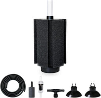 100-120 Gal Large Aquarium Sponge Filter with Air Stone and Ceramic - Large(1 Pack) for 80-150 Gal