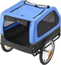 VEVOR Dog Bike Trailer, Supports up to 88 lbs - Blue/Black - image 4