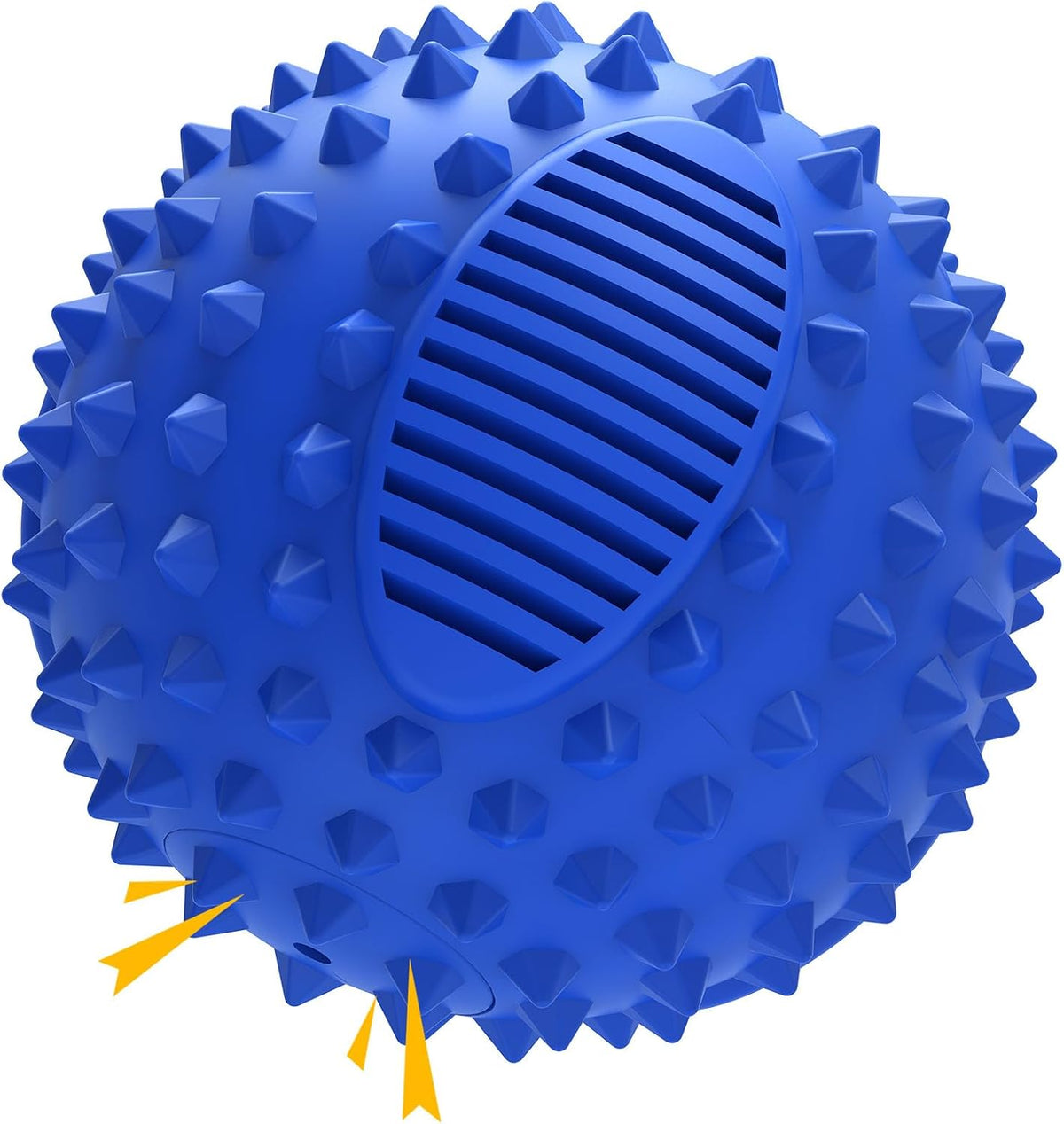 3" Squeaky Dog Balls for Aggressive Chewers - 3" (Small Dog) / Blue