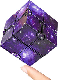InfinityCube Fidget Toys for Kids and Adults - Purple / 1