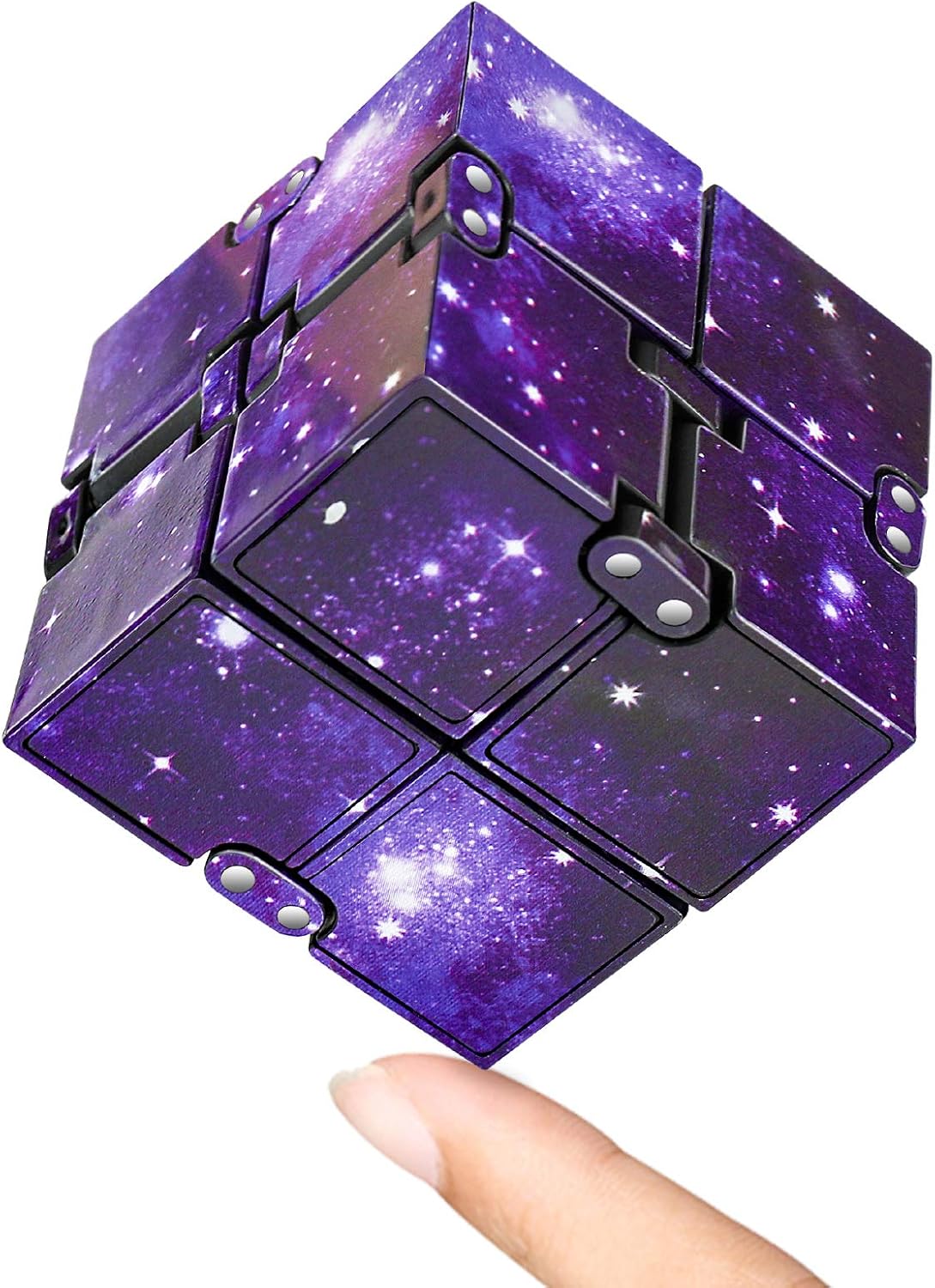 InfinityCube Fidget Toys for Kids and Adults - Purple / 1