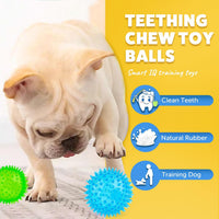 PUPTILY 2 Different Functions Interactive Ball for Dogs 2.5” Squeaky - 12 dog balls - image 4