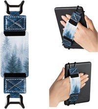 CoBak 2 Pack Secure Hand Strap for Ebook Reader - MistyForest-1 Pack / 6-7.5"