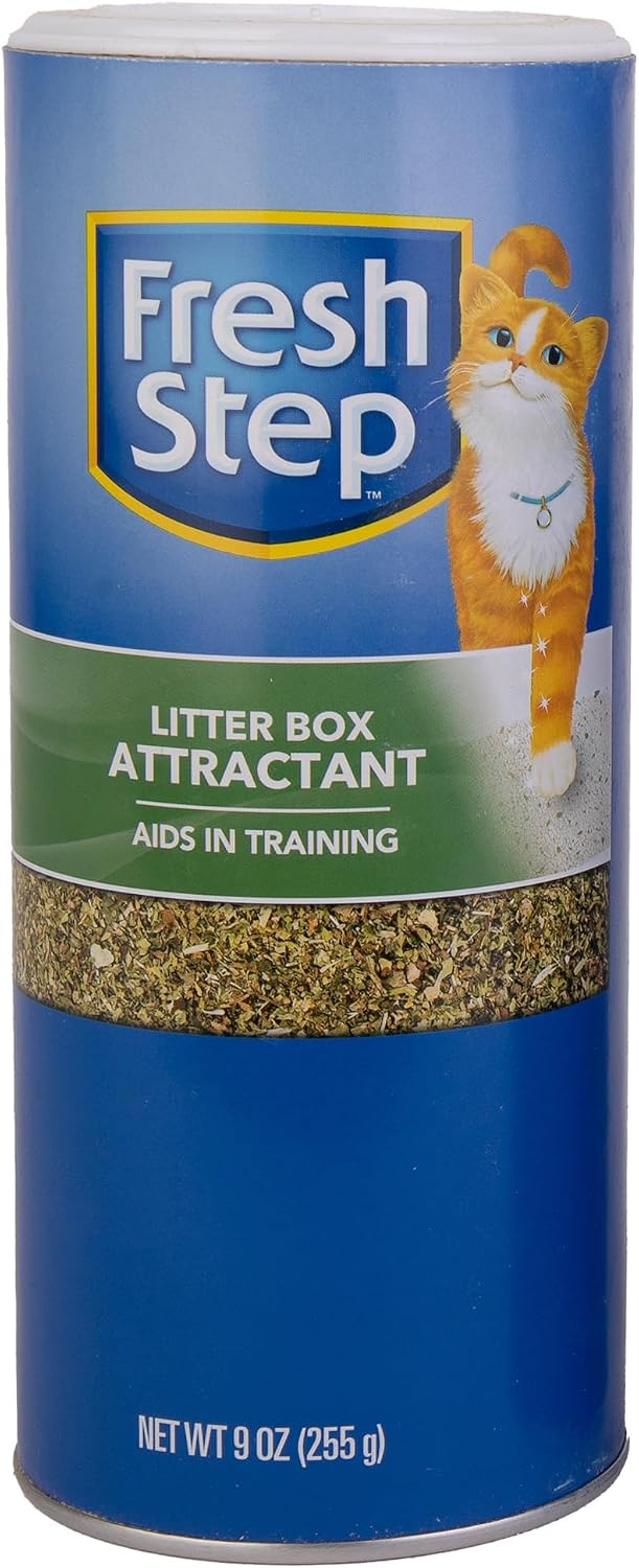 Fresh Step Cat Litter Box Training Attractant Powder - 9 Ounce (Pack of 1)