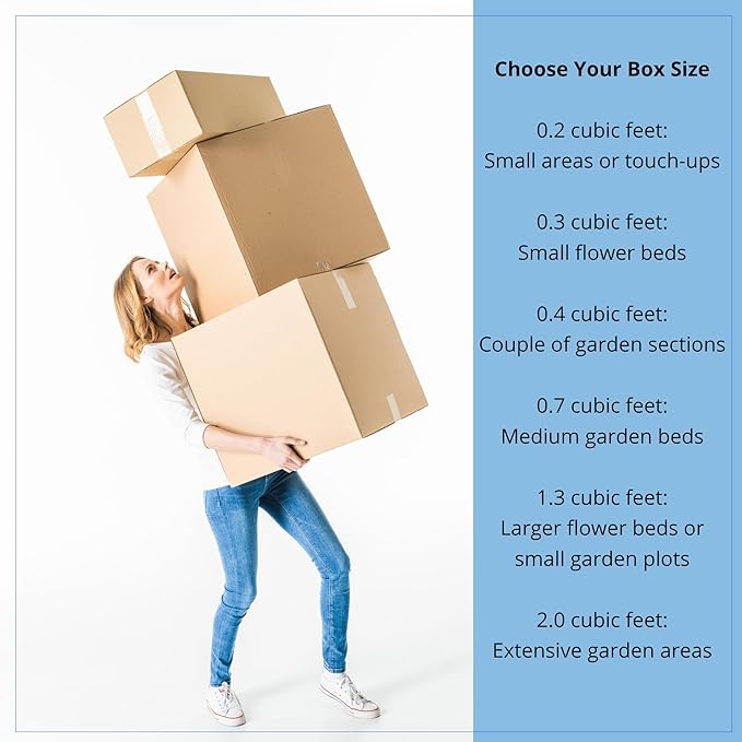 Premium Red Wood Mulch for Indoor, Patio, Potting Media, Gardens, Lawns, and Landscaping (0.3 CF - 8 L - 9 QTS)