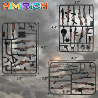 Himirich U.S. WW2 military weapons pack for mini figures in black ABS plastic - view 27