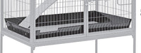 MidWest Homes for Pets 142PAN Replacement Pan for Midwest Cat Cage - Black / 33.5"L x 22.6"W x 3.5"H - image 3