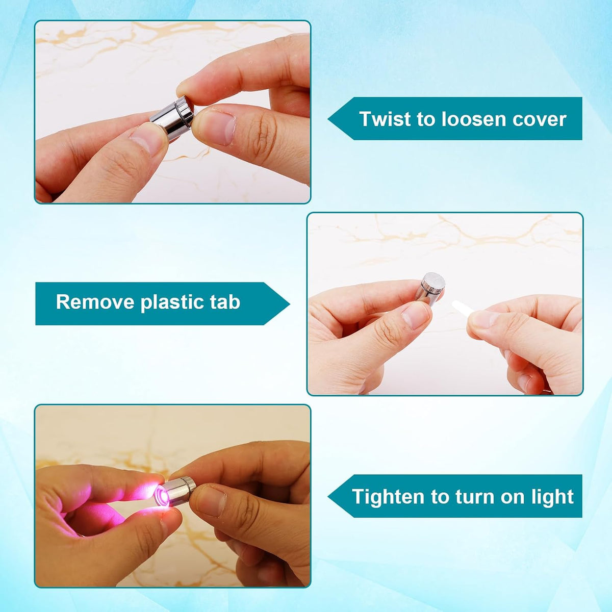 10pcs Mini Led Lights for Craft - Pink / 10 - image 4