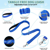 Lukovee Small Dog Harness and Leash Set, No Pull Soft Padded, XS - Blue / M ( Chest 19.7'' ~ 29.1'') - image 3