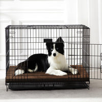 Dog Bed for Crate, Medium/Large Dogs Crate Bed - 36.0"L x 23.0"W x 1.2"Th / Brown - image 2