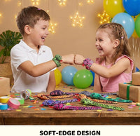 Shindel slap bracelets for kids with dinosaur, galaxy, heart and mermaid prints - view 8