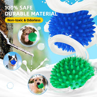 Squeaky Balls for Pet Small Puppy - XL Large Set of 2 / Multi - image 4