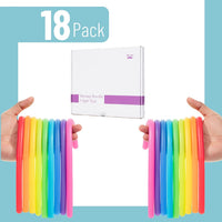 Mr. Pen, Monkey Noodle Fidget Toy, Colorful - Rainbow Rocket / 18 Pack - image 2