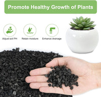 2.5 lbs Coarse Sand for Plants, Desert Silica Sand for Cactus - 5.0 Pounds / Black - image 3