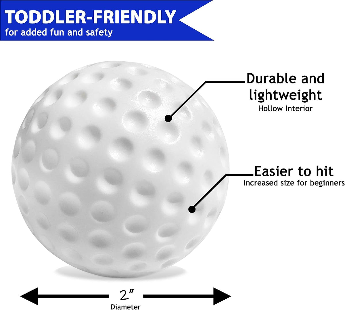 Botabee Toddler & Little Kids Golf Set - 2" (Pack of 3) - image 2